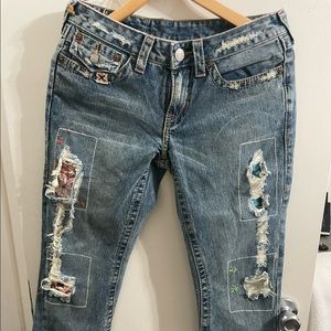 Vintage True religion bell bottom flare jeans